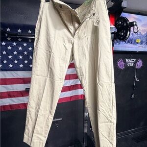 Goodfellow & Co Beige Straight-Leg Chinos